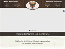 Tablet Screenshot of pilgrimsoak.com